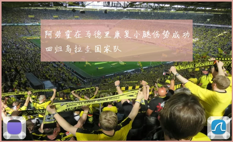 阿劳霍在马德里康复小腿伤势成功回归乌拉圭国家队